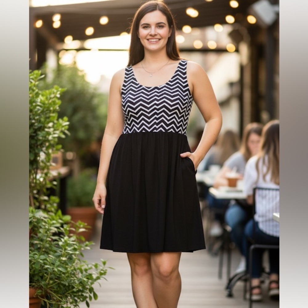 Chevron Dress